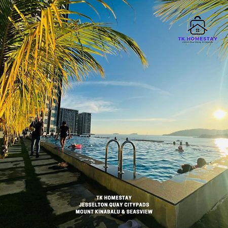 Tk Homestay - Sea View And Mount Kinabalu View コタキナバル エクステリア 写真