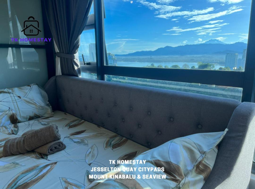 Tk Homestay - Sea View And Mount Kinabalu View コタキナバル エクステリア 写真