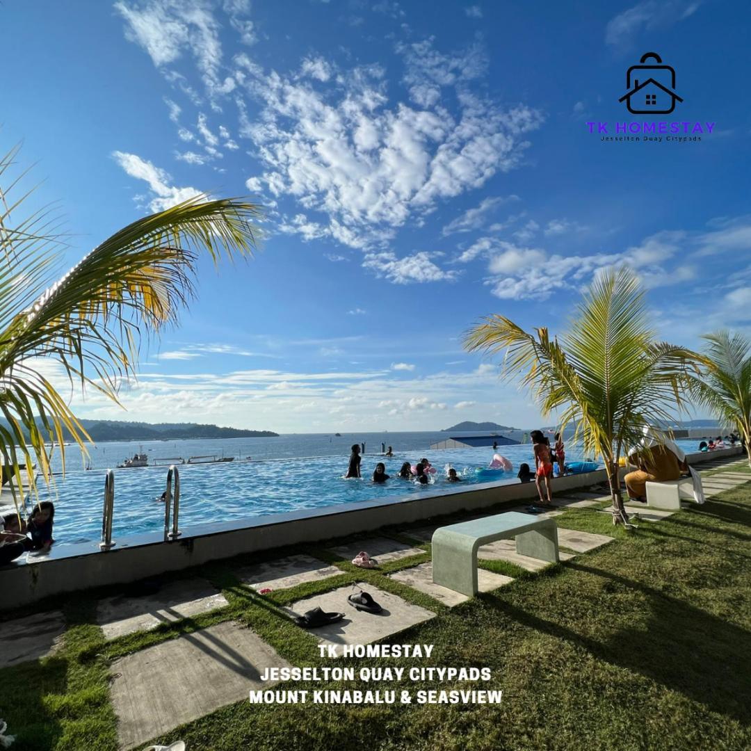 Tk Homestay - Sea View And Mount Kinabalu View コタキナバル エクステリア 写真